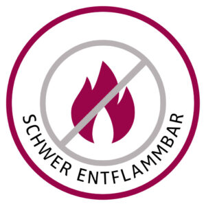 Schwer-entflammbar